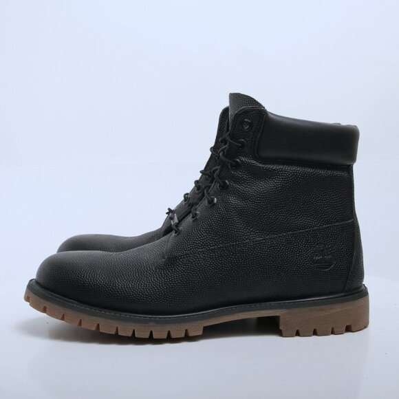 Timberland x Horween Limited Edition Leather Boots in Black Men Size 13 - Picture 6 of 15